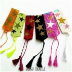 crystal beads miyuki bracelets design tassels star